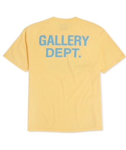 Gallery Dept Palm Springs T-Shirt Yellow